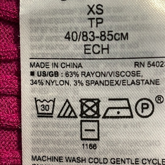 Banana Republic Like New Smocked Fuchsia Tank with a little flare . - Picture 6 of 6